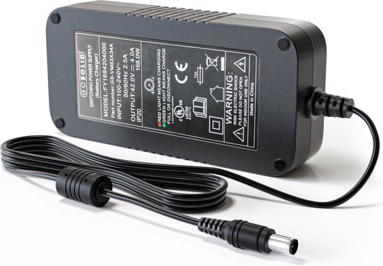 GO SOLID! ® Oplader geschikt voor Vogue Basic van GO SOLID! — afbeelding 3
