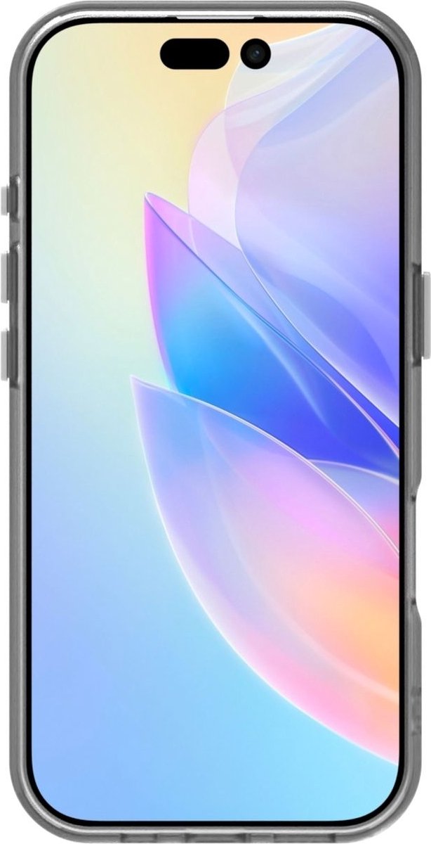 Mobigear Hoesje geschikt voor Apple iPhone 16 Pro Max Telefoonhoesje Hardcase | Mobigear Crystal Backcover | iPhone 16 Pro Max Case | Back Cover - Grijs