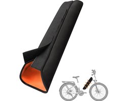 E-Bike Accu Beschermhoes - GeïNtegreerde Accuhoes - Integrated Battery Cover - Accuhoes Electrische Fiets Of E-Bike - Beschermhoes Voor Bagagedrager Accu Van Elektrische Fiets - Fietsaccu Beschermhoes - Accuafdekking - Universeel - Zwart