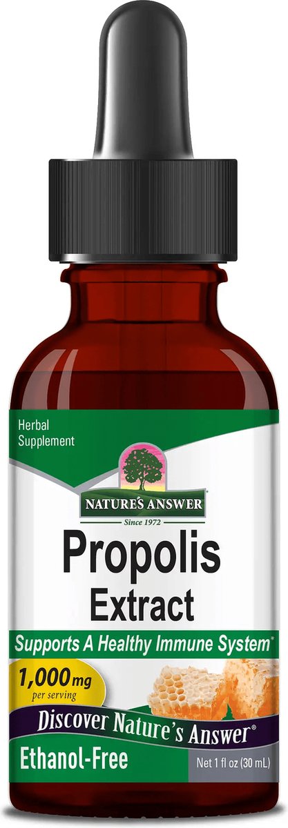 Goedkoopste Nature's Answer Propolis extract, alcoholvrij