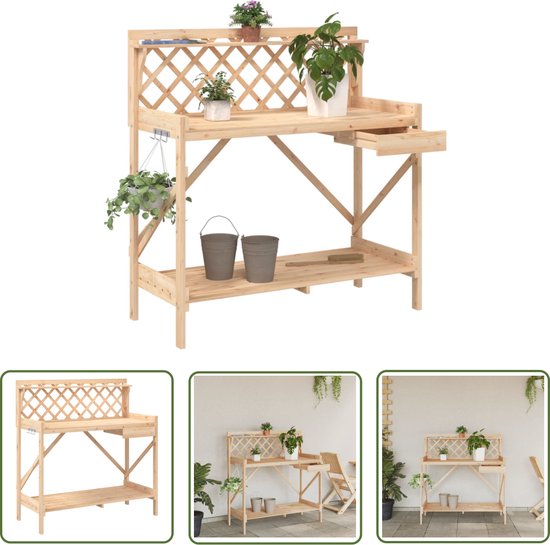 Esschert Design oppottafel 80 x 40 x 81 cm kopen