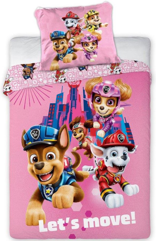 Paw Patrol Baby dekbedovertrek - 100 x 135 cm / 40 x 60 cm