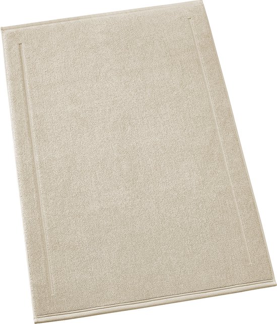 De Witte Lietaer Badmat Contessa, Sand - 60 x 100 cm - Katoen