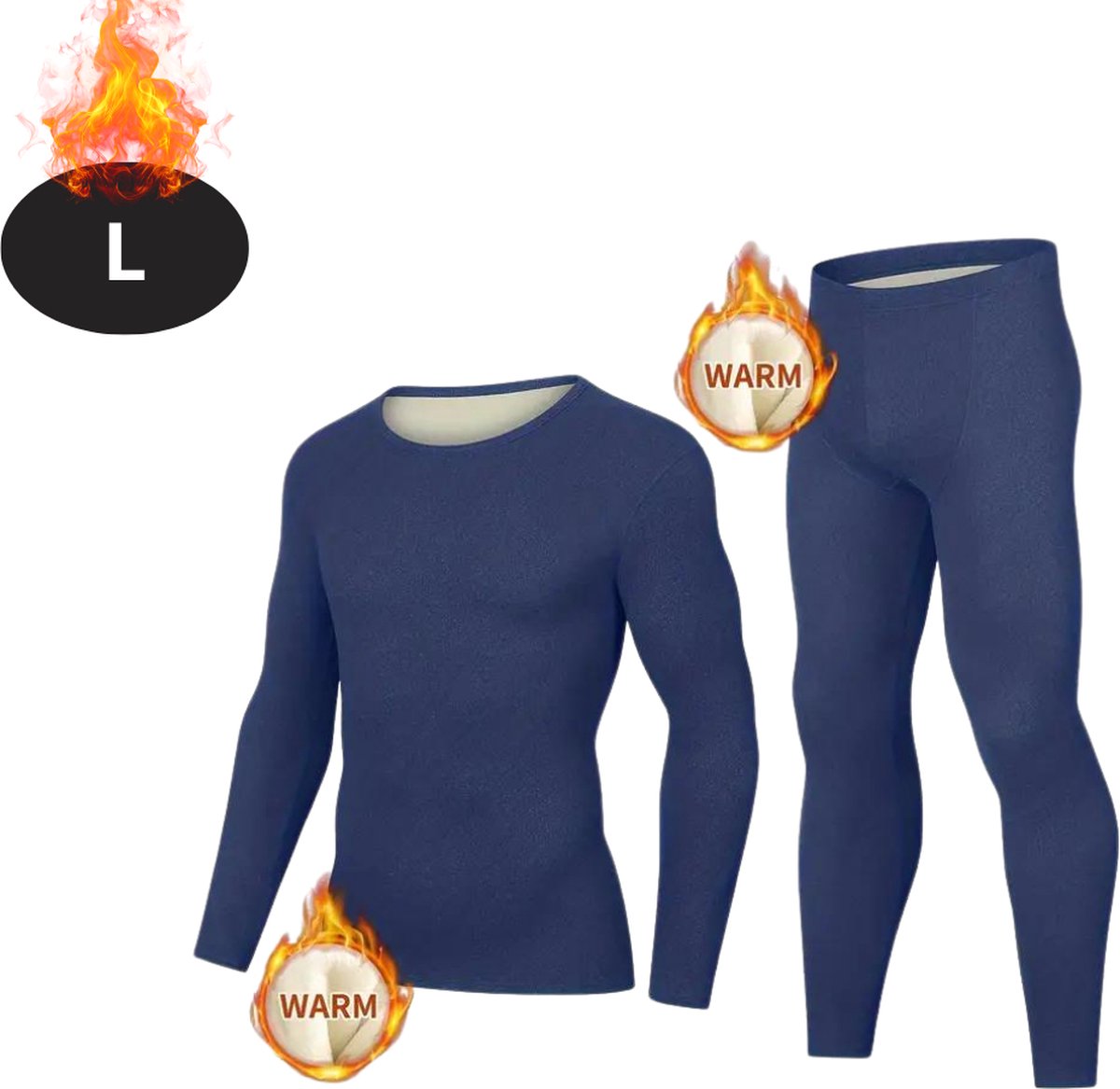 Bovista Thermokleding Heren – Thermobroek – Thermoset – Thermolegging – Winter – Thermoshirt – Donkergrijs – L Bovista Thermokleding Heren – Thermobroek – Thermoset – Thermolegging – Winter – Thermoshirt – Donkergrijs – L