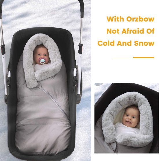 Luxe Voetzakken voor Kinderwagens - Waterdichte Babyvoetenzak voor Winter - Universele Kinderwagenaccessoires van LUXE. — afbeelding 4