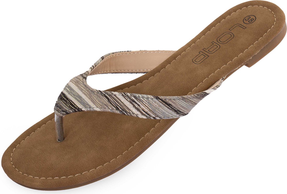Damesslippers Loap Herba 40 Bruin