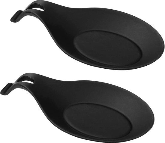 Netrox - Kooklepelhouder - eenvoudig aan de pan te bevestigen - hittebestendig en BPA-vrij - keukengadgets