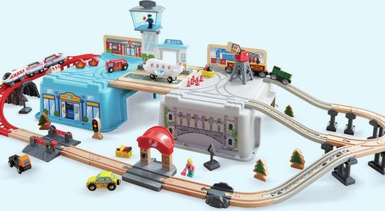 Super Stad-treinenset emmer