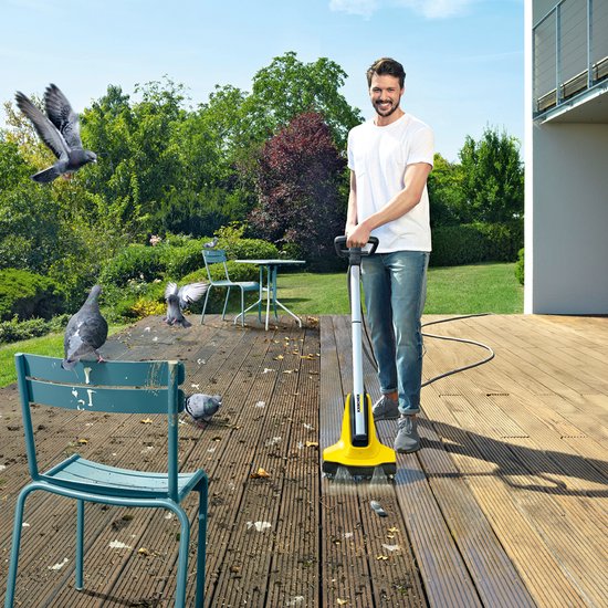 Kärcher PCL 4 Terrasreiniger Set - Rolborstels steen & hout - Lage druk - Roterende borstels - Ideaal voor houten en stenen terrassen van Kärcher — afbeelding 5