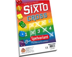 White Goblin Games - Sixto: Cross - Dobbelspel - 1 tot 6 spelers - Uitbreiding - nieuwe mogelijkhede