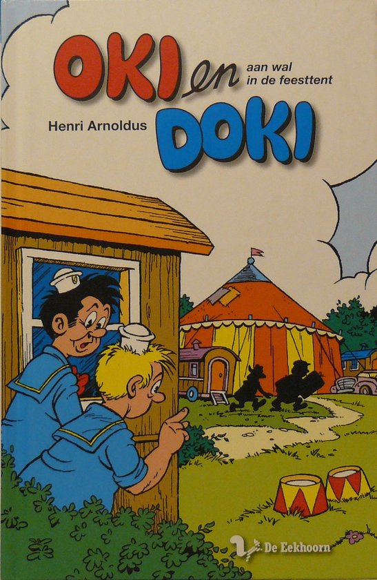 Oki en Doki aan wal en in de feesttent 2 verhalen in een boe ... - cover