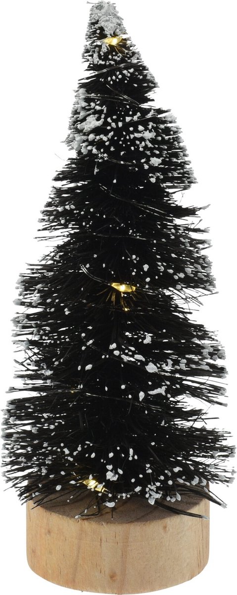 mini kerstboom - kleine kerstboom met verlichting - per 2 stuks