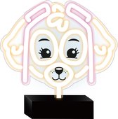 Nickelodeon Neon LED Skye - Paw Patrol - Tafellamp - Bureau lamp - Paw Patrole Skye lamp - Lamp