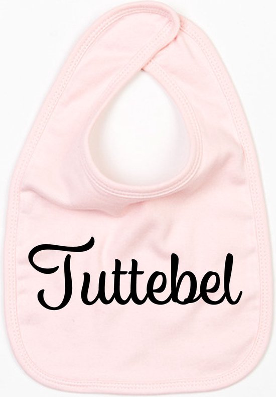 Bavoir Tuttebel-Rose clair-Taille unique