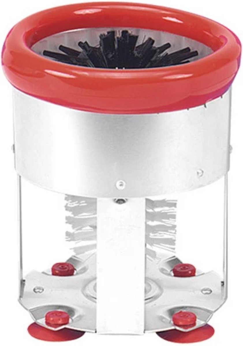 Goedkoopste Glazenspoelborstel rond alum./nylon 19 cm