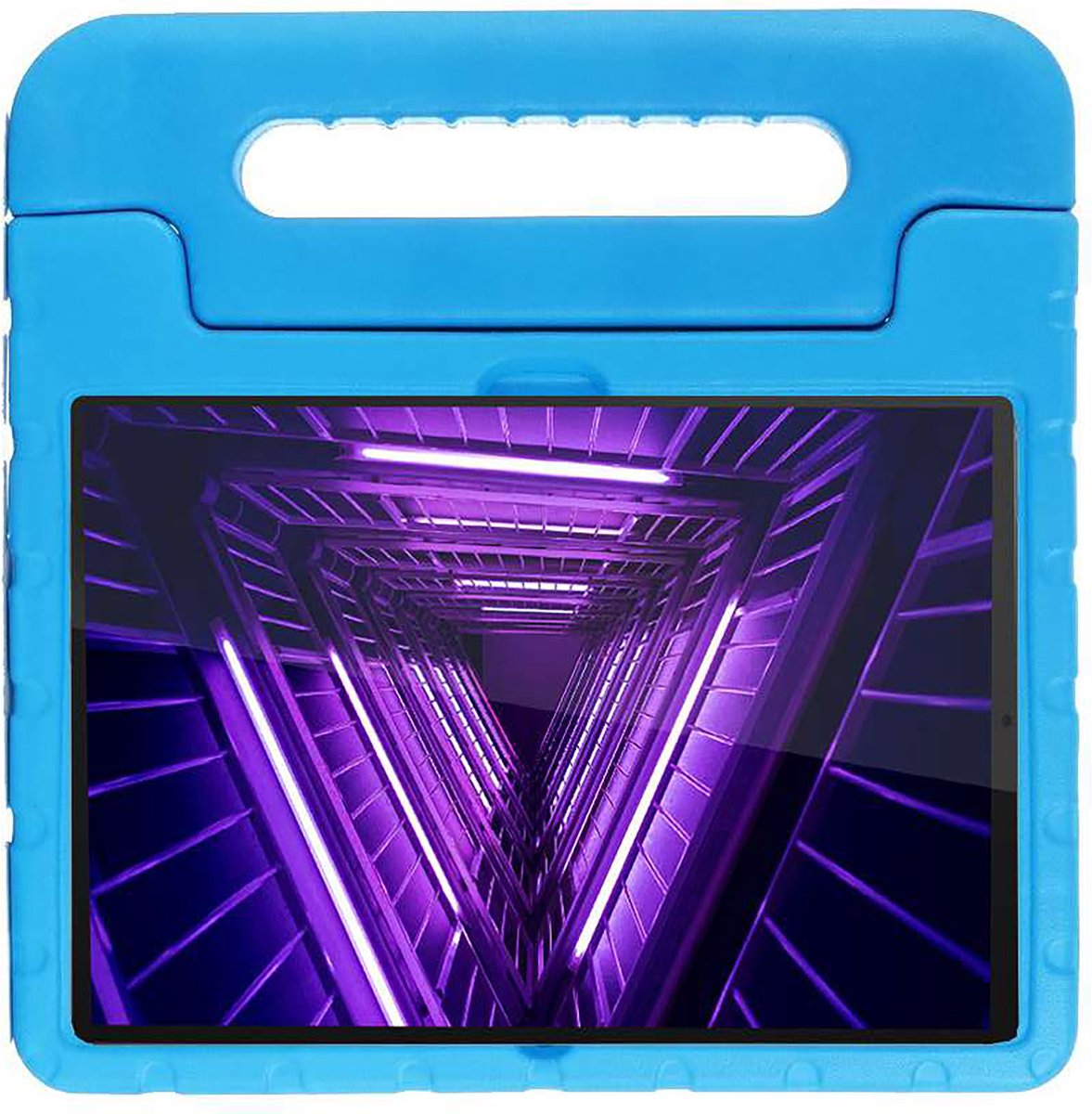 Cazy tablet Hoes Kinderen geschikt voor Lenovo Tab M10 FHD Plus (2nd Gen) - Kinderhoes Tablet Classic - Blauw