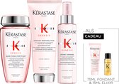 Kérastase Genesis Trio + 2 Cadeau's - Shampoo 250ml, Conditioner 200ml & Hittebeschermende Spray 150ml + Conditioner 75ml & Elixir Ultime Oil 15ml Cadeau – Anti haaruitval