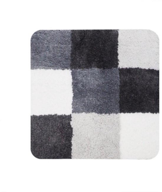 Dutch House tapis de bidet Brest gris 60x60cm