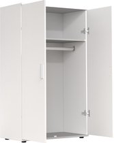 Kledingkast kinderkamer - hanggedeelte en legplank - 120 cm hoog