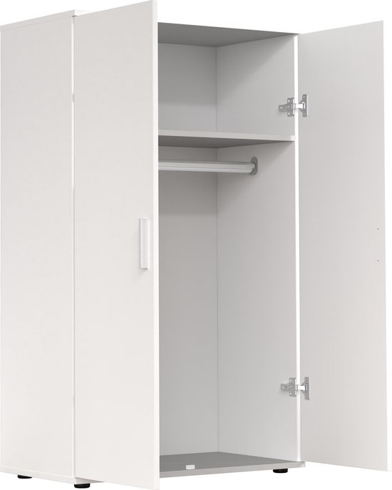Kledingkast kinderkamer - hanggedeelte en legplank - 120 cm hoog