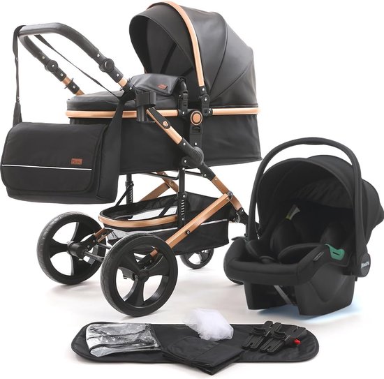 2 pièces roues de déambulateur en caoutchouc de 20,3 cm - PU et ABS
