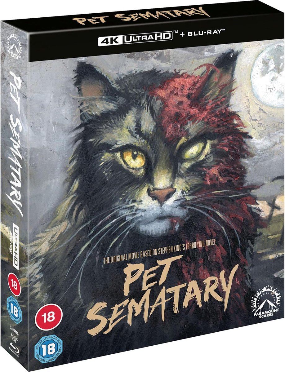 Pet Sematary - 35th Anniversary Collector's Edition - 4K Ultra HD - Blu-ray - Import