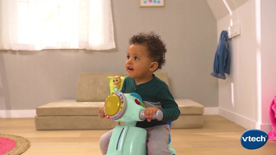VTech 2 in 1 Loopscooter - Educatief Speelgoed - Ombouwen tot Driewieler - Speelgoed vanaf 1 Jaar - Roze