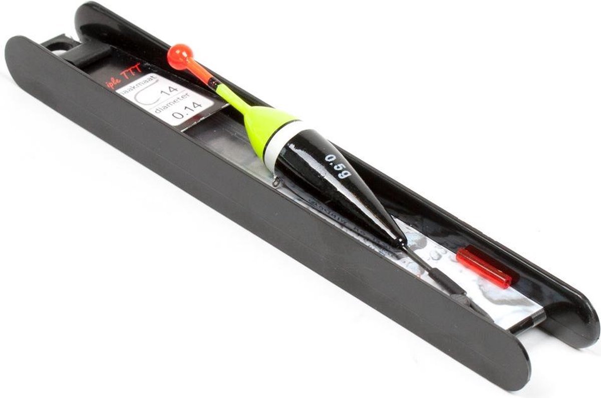 Kant-en-Klaar Vistuigje Nylon Lijn 14/00 Haakmaat 14 Dobber 0,5 Gram Tuigje Vissen Witvis Vis Snoer