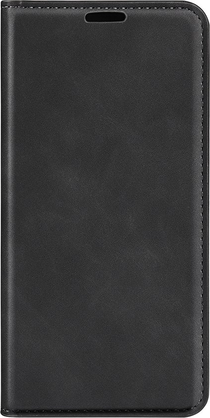 Coque pour iPhone 14 - Bookcase portefeuille de Luxe (fermeture magnétique) - Zwart - Étui pour téléphone portable - Étui de téléphone adapté pour iPhone 14