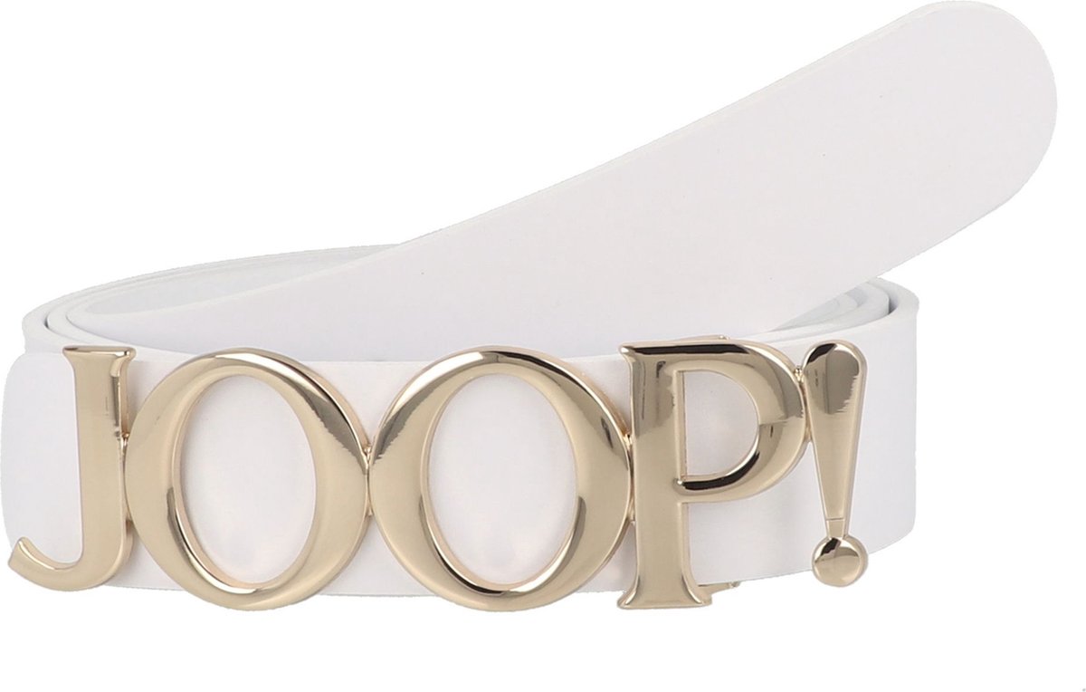 Joop! Riem Leer - Dames - 95 cm - white-gold