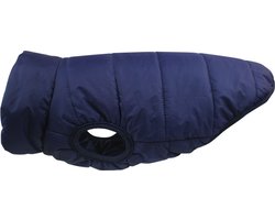 Hondentrui - Trui voor kleine hondjes - Hondenjas - Dierenkleding - L - Blauw - 1 stuk - verdikte katoenen jas - hond vest - thermisch vest - honden jas - Zachte winddichte puppyjas