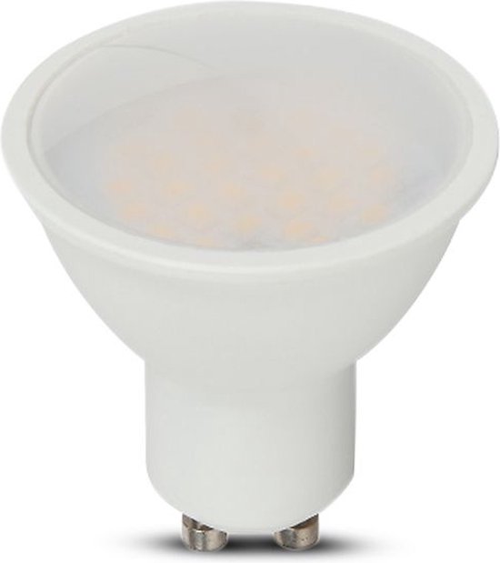 LED Spotlight 6W GU10 Ripple Plastic 4000K 110° Dimmable