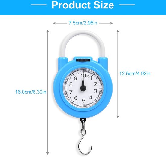 Unster Weegschaal - Tarra-functie / Weigh Scale / WE