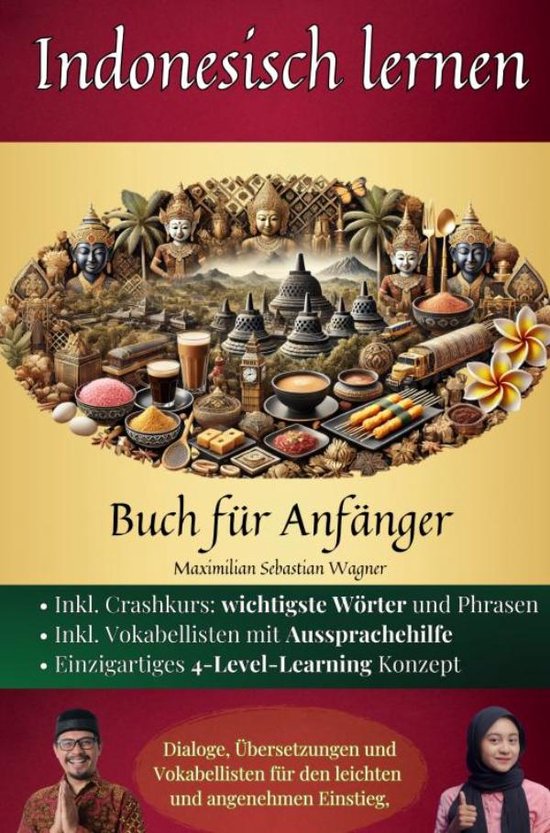 Indonesisch lernen: Buch für Anfänger - cover