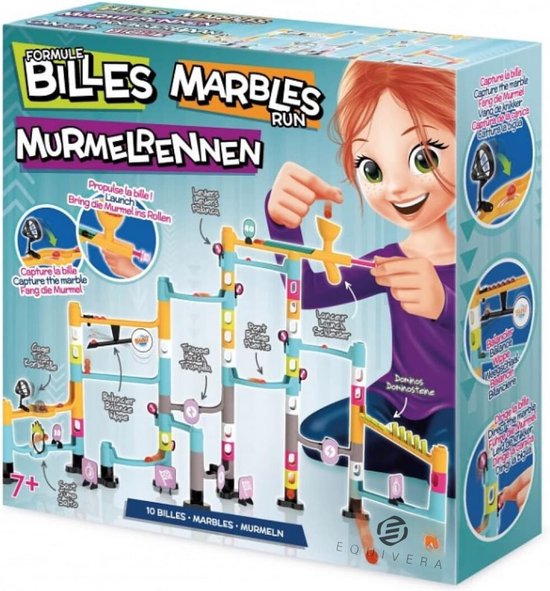 Equivera Knikkerbaan Magnetisch - Knikkerbaan Magnetisch - Knikkerbaan - Magnetisch Speelgoed - Magnetic Toys