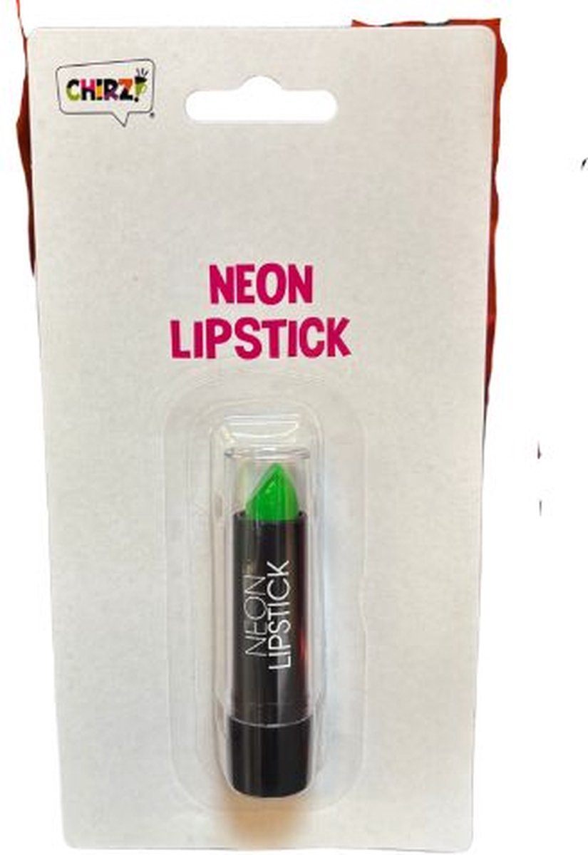Lipstick - make-up - neon - groen - 3.5 gram