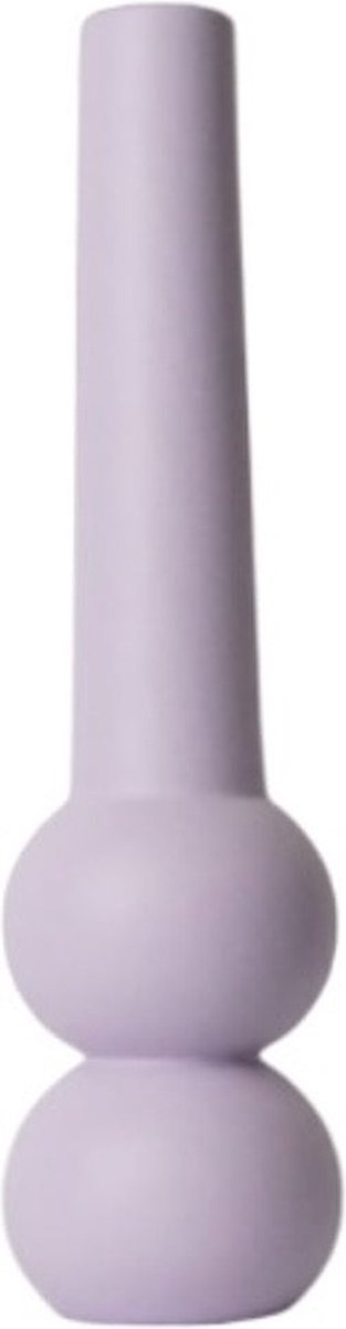 Candleholder cone high - Lilac