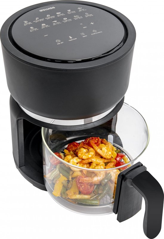 4SWISS Heteluchtfriteuse ABB-G24 3000ml Zwart 1200W - 4SWISS - €79,00