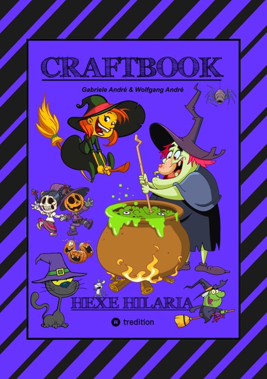 CRAFTBOOK – 100 TOLLE MOTIVE - KREATIV LERNEN - HEXENSPIEL ... - cover