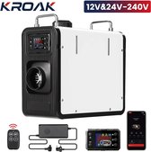XMTECH 12 V 8 kW diesel staande verwarming, luchtverwarming
