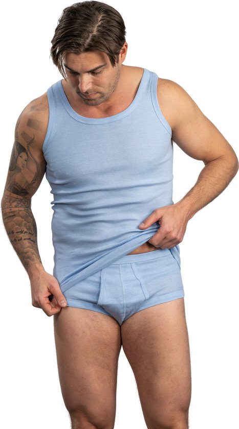 débardeurs jeans bleu- XL