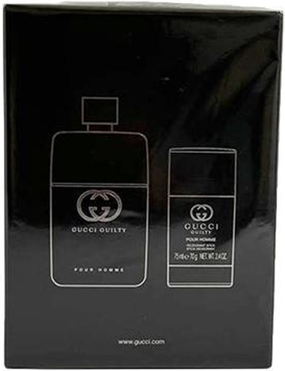 Goedkoopste Gucci Guilty Pour Homme Gift Set Eau de Toilette 90 ml deodorant stick 75 ml