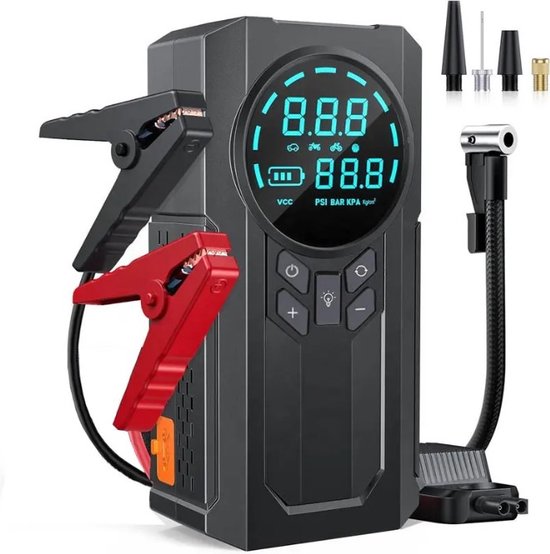 gearner 4-in-1 jumpstarter 3000a 18500mah
