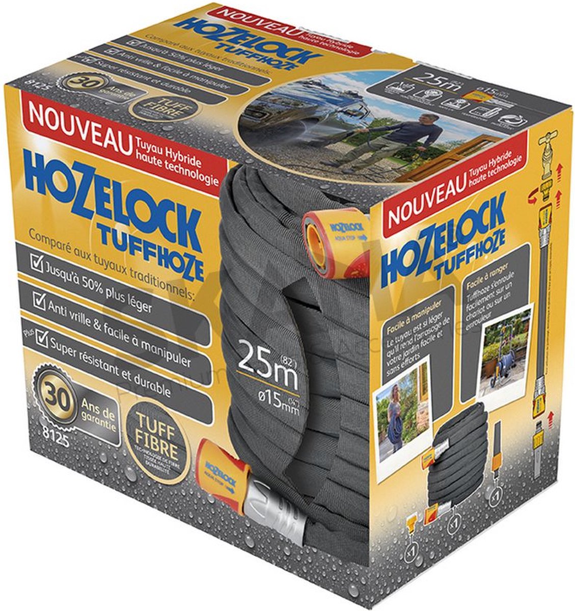 Hozelock - Tuinslang hybride PVC/stof - anti-twist – foto 2