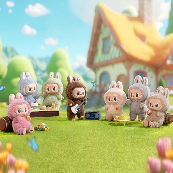 Popmart THE MONSTERS Macaron Labubu 1個 Labubu macaron 1 blind box | bol