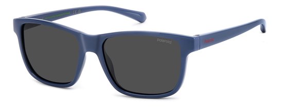 Lunettes de soleil Polaroid pour enfants PLD 8067/ S Adultes Blauw polarisé Certifié GRS (Global Recycled Standard)