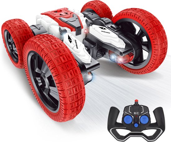 Tecnock 2024 afstandsbediening auto stunt RC met lichten paars