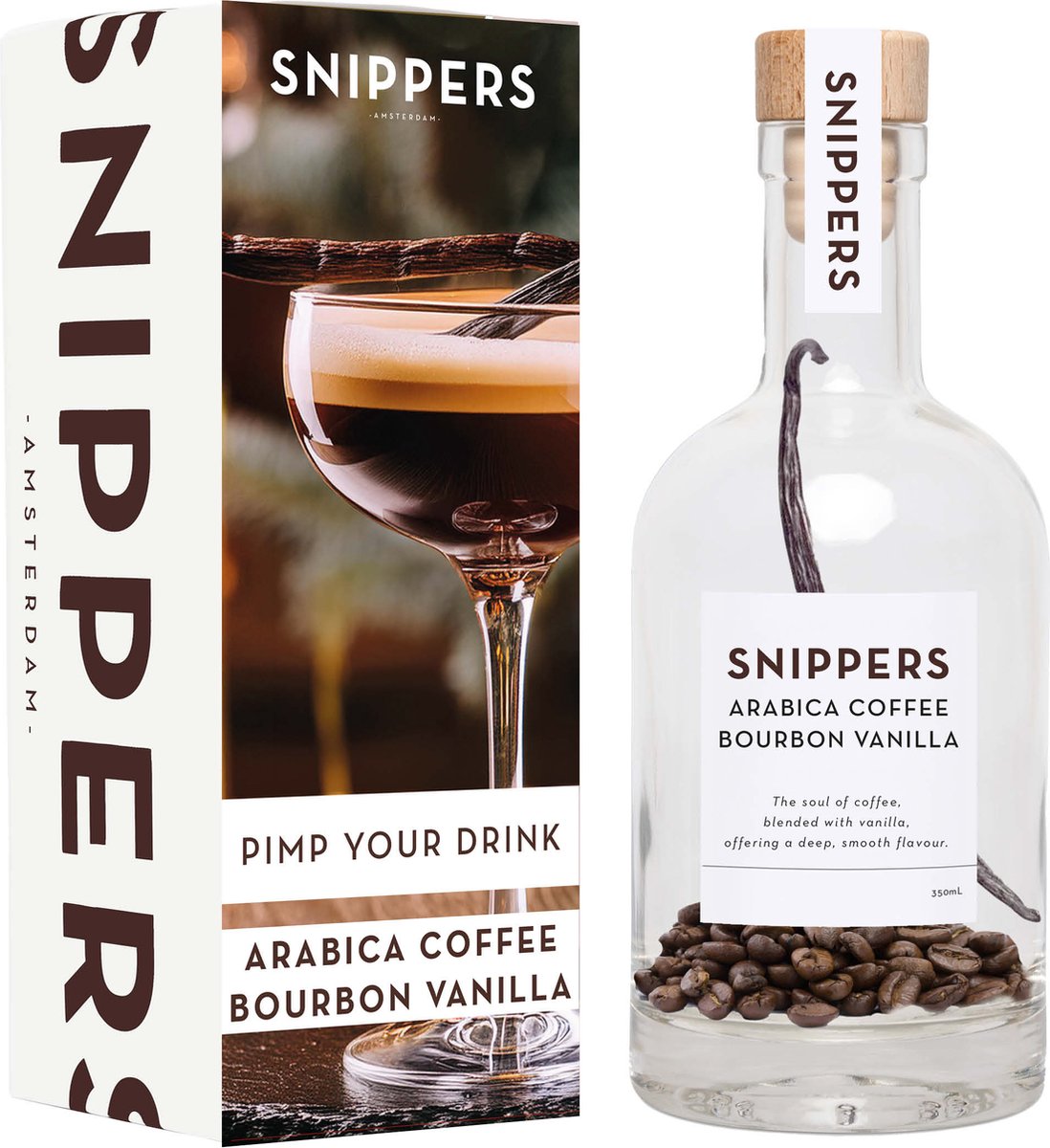 Snippers Botanicals Coffee Vanilla, 350ml