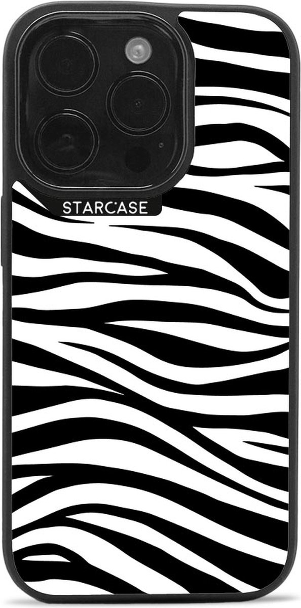 iPhone 16 Pro Max hoesje - magsafe hoesje / Starcase Zebra Print / iPhone hoesje met Magsafe - Compact Case
