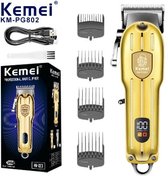 Bol.com Kemei Tondeuse - KM 223 - Draadloze Tondeuse - Professionele tondeuse - Haren Millimeteren - Contouren - Haren Scheren -... aanbieding